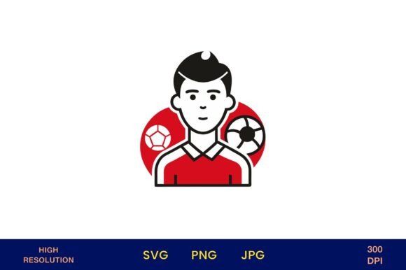 Cartoon Referee with Soccer Ball Vector: A Versatile Design for Creative Projects