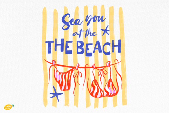 Coastal Summer Sea You at the Beach PNG – High-Quality Transparent Background Files