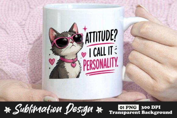 Cool Cat Sassy Attitude I Call It Personality