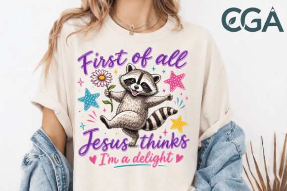 Jesus Thinks I’m a Delight Png