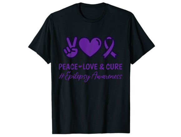 Peace Love Epilepsy Awareness T-Shirt: A Strategic Tool for Advocacy and Branding