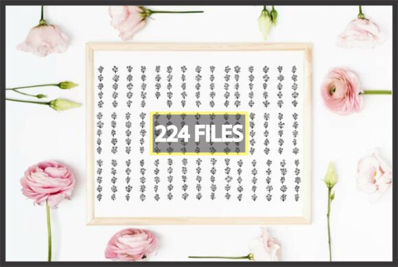Primula Petunia Flower Bouquet Line Art: A Versatile Resource for Creative Projects