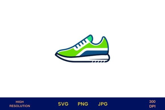 Running Shoe Icon: A Versatile Design Asset for Modern Creators