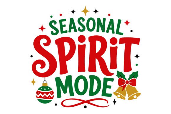 Seasonal Spirit Mode Christmas SVG: A Versatile Design for Festive Creations