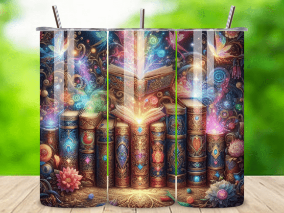 Starry Night Magical Book Tumbler Wrap: A Creative Tool for Everyday Use