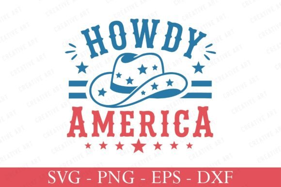 Strategic Use of 4th of July Howdy America SVG Design for Creative and Business Success