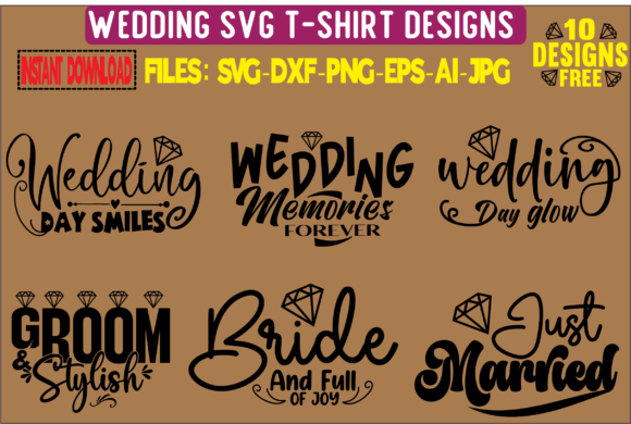 Wedding Svg T-shirt Designs: Elevate Your Wedding Celebrations with Stylish Custom Creations