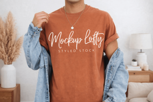 Yam Comfort Colors C1717 T-shirt Mockup: A Professional Tool for Designers and Brands